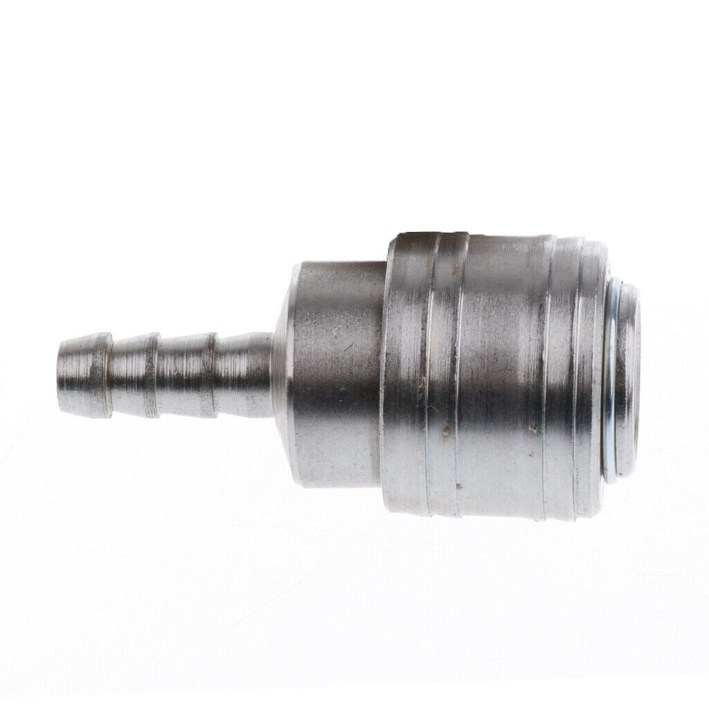 Barb Body Air Pneumatic QUICK COUPLER Socket Connector 8mm Inner Hose