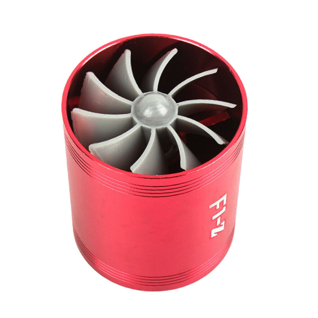 Turbocharger Turbine Super Charger Turbo 2.5-2.9inch Easy installation Red