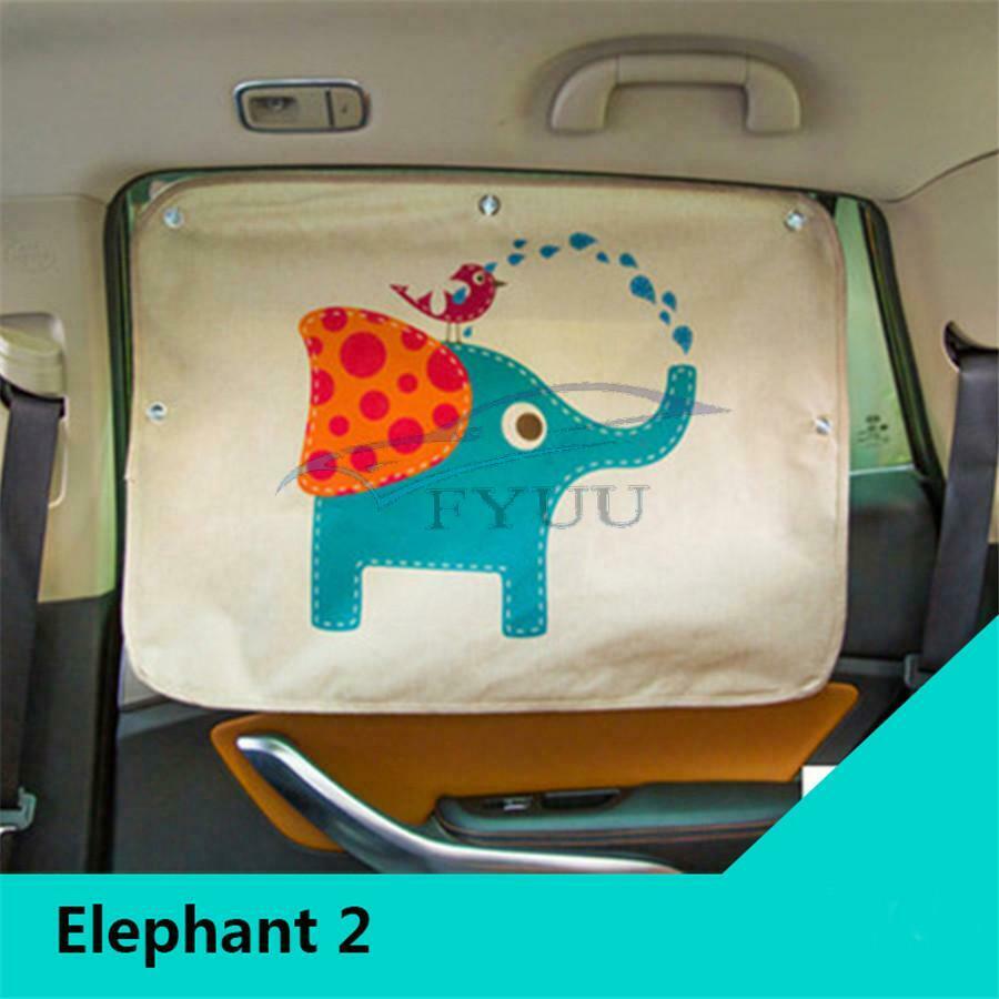Car Windshield Car Sunshade CurtainsCar Cute Cartoon Styling Side Window Curtain