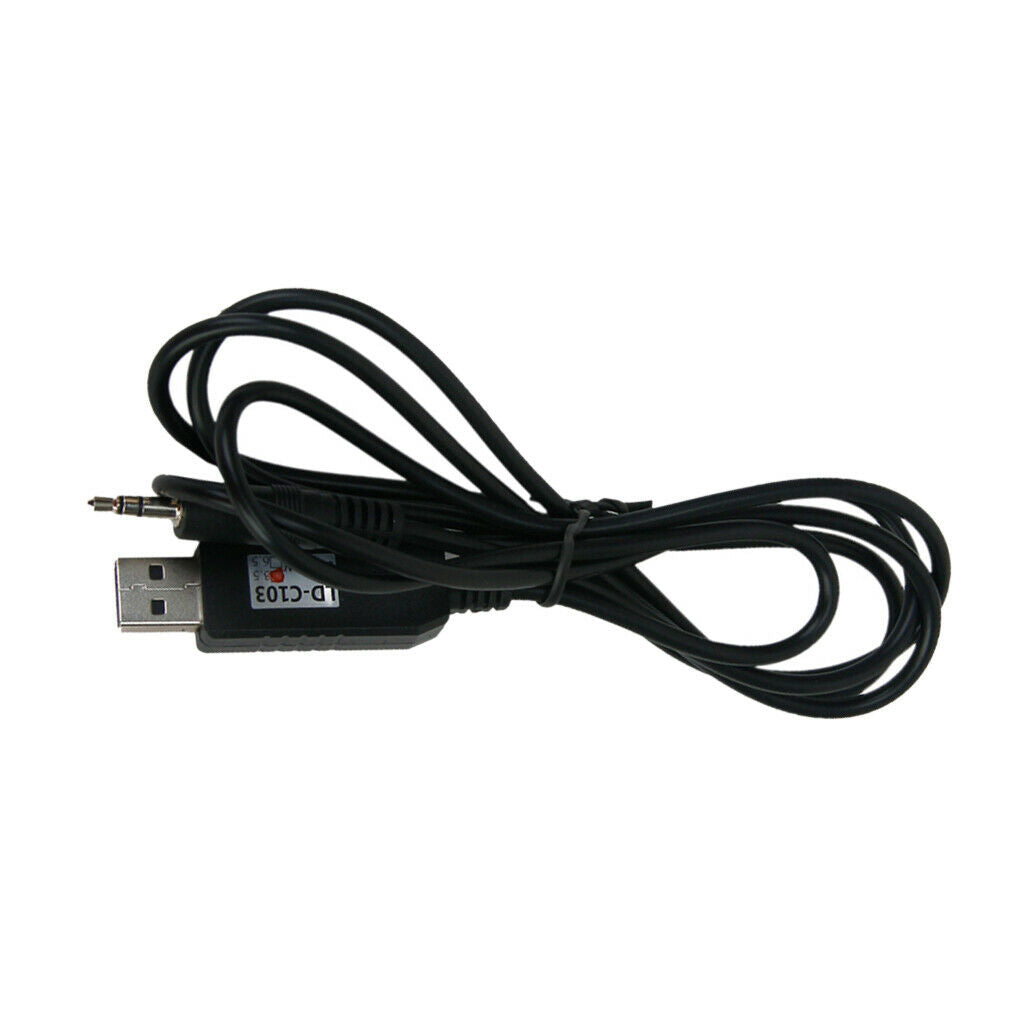 USB-CW 3.5mm Key Port Data Cable for PC Send Morse to Radio   FT-817