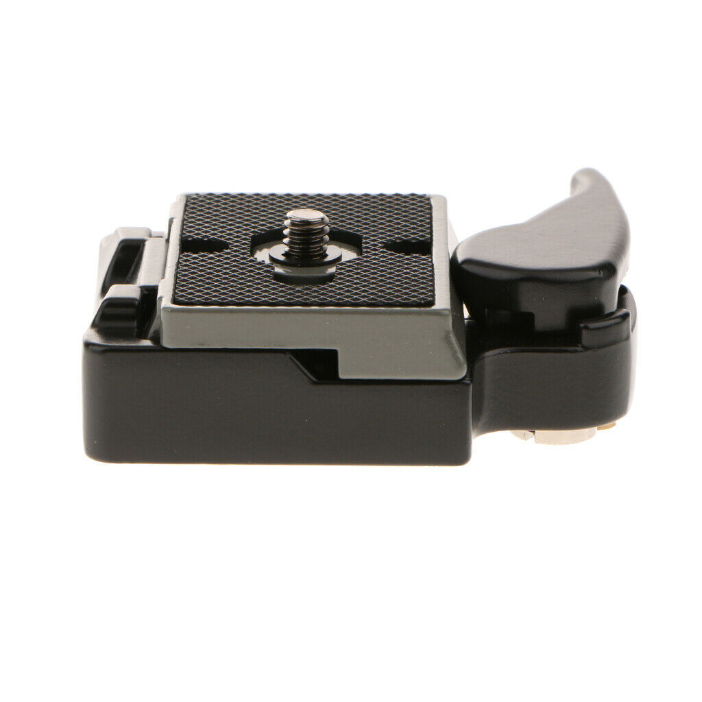 Aluminum Quick Release Plate Clamp 1/4" Screw Adapter Fit for Bogen 3157N,