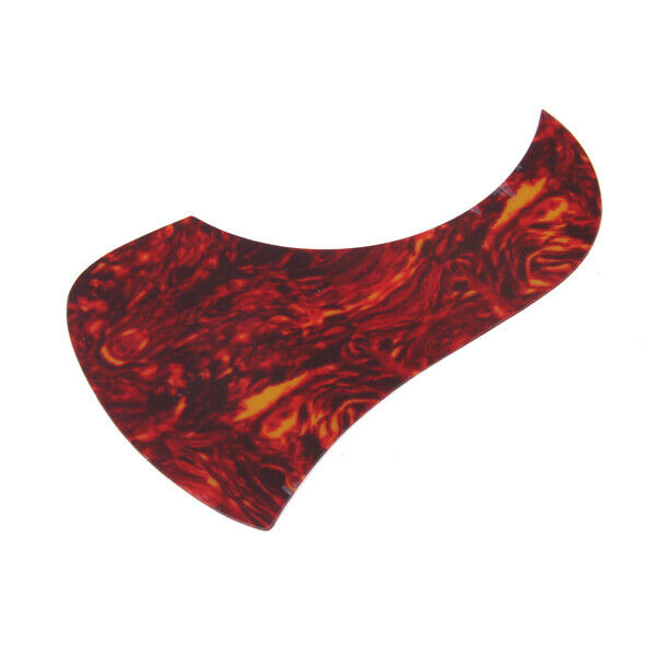 Folk Guitar Pickguard  Shell Flamboyant Color