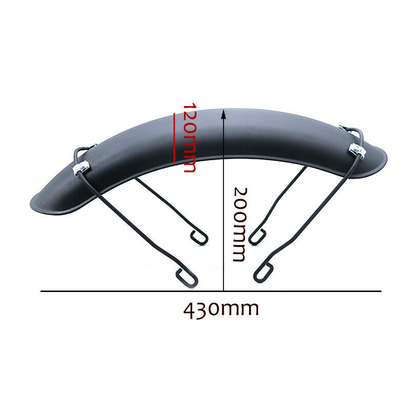 Motorcycle Retro Front Fender Mudguard Universal Scooter Offroad Cruiser Bo  Pb