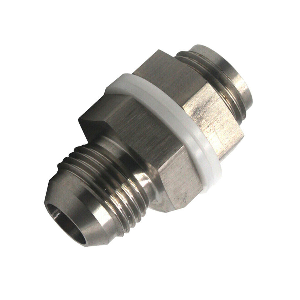 Stainless Steel Oil Pan Return Drain Plug Adapter Weldable Bung Fitting 10AN
