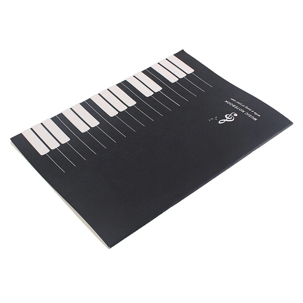 Music Manuscript Sheet Notes Notebook Music Tab Staff Stave Notebook Paper