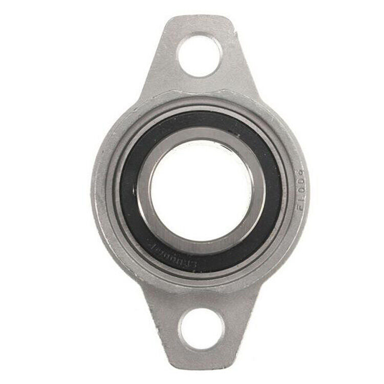 2Pcs 25mm Bore Diameter Flange Bearing [M1]
