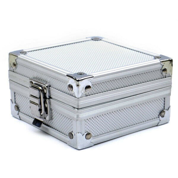 Aluminum Alloy Tattoo Case Portable Organizer Box for Tattoo Cosmetics Tools