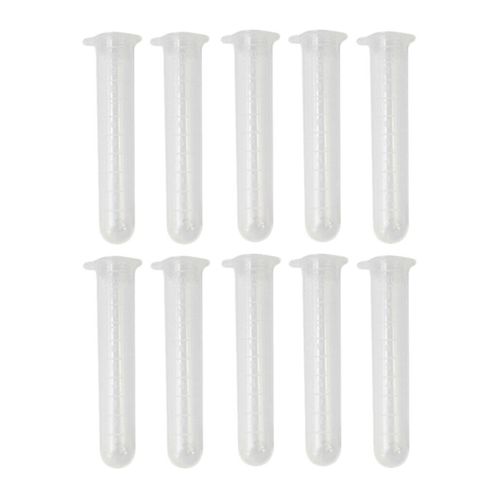 10 Pieces Clear Plastic Sewing Needles Case Storage Tube Sewing Supplies
