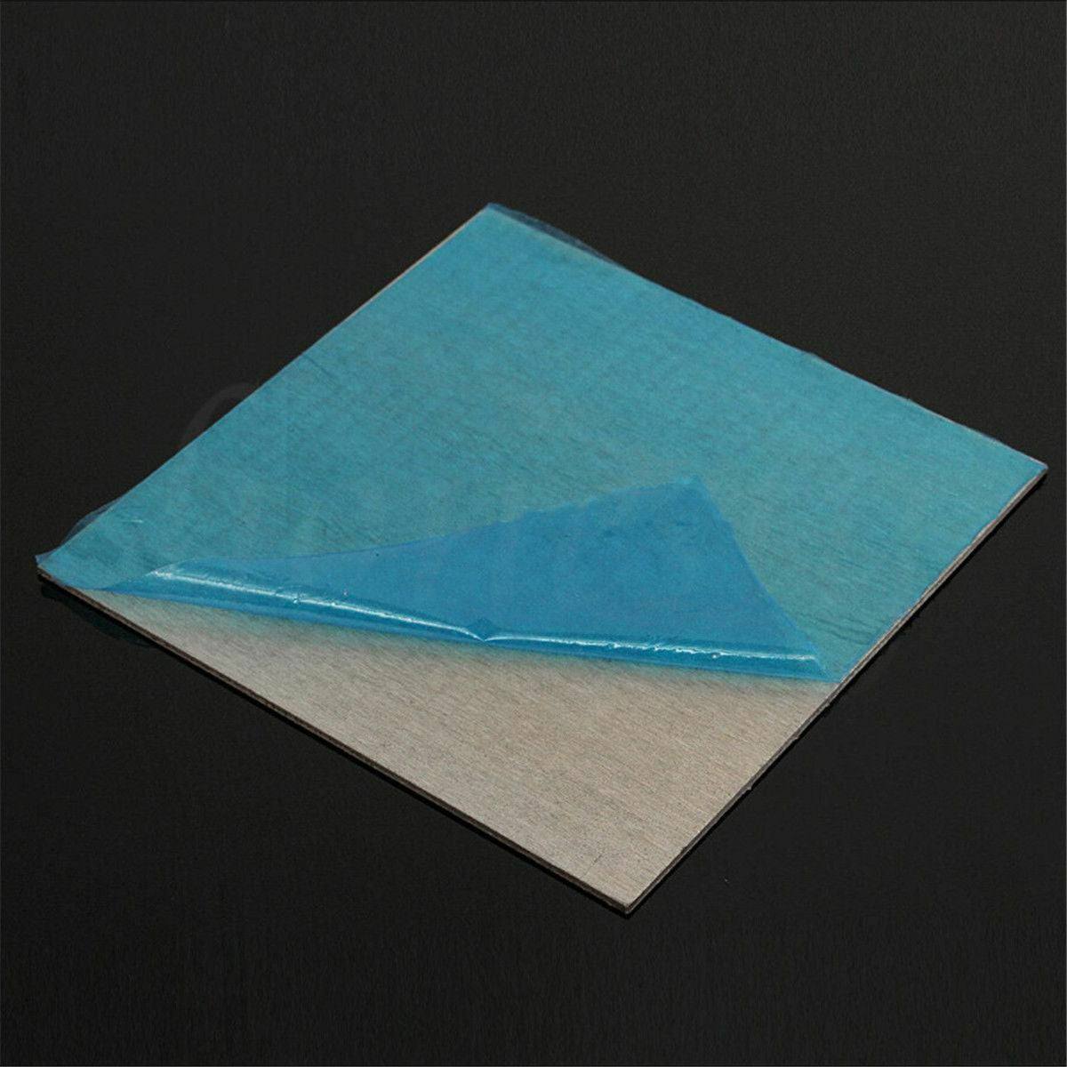 1pcs  Aluminum Al Alloy Shiny Polished Plate Sheet 1x100x100mm