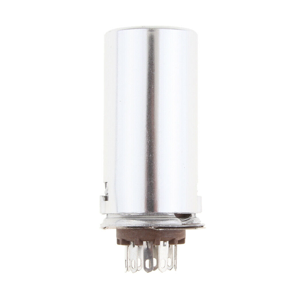 Bakelite 9-pin Tube Socket GZS9-F2-D-55 9-pin Tube Screen   for 6922, 6n11