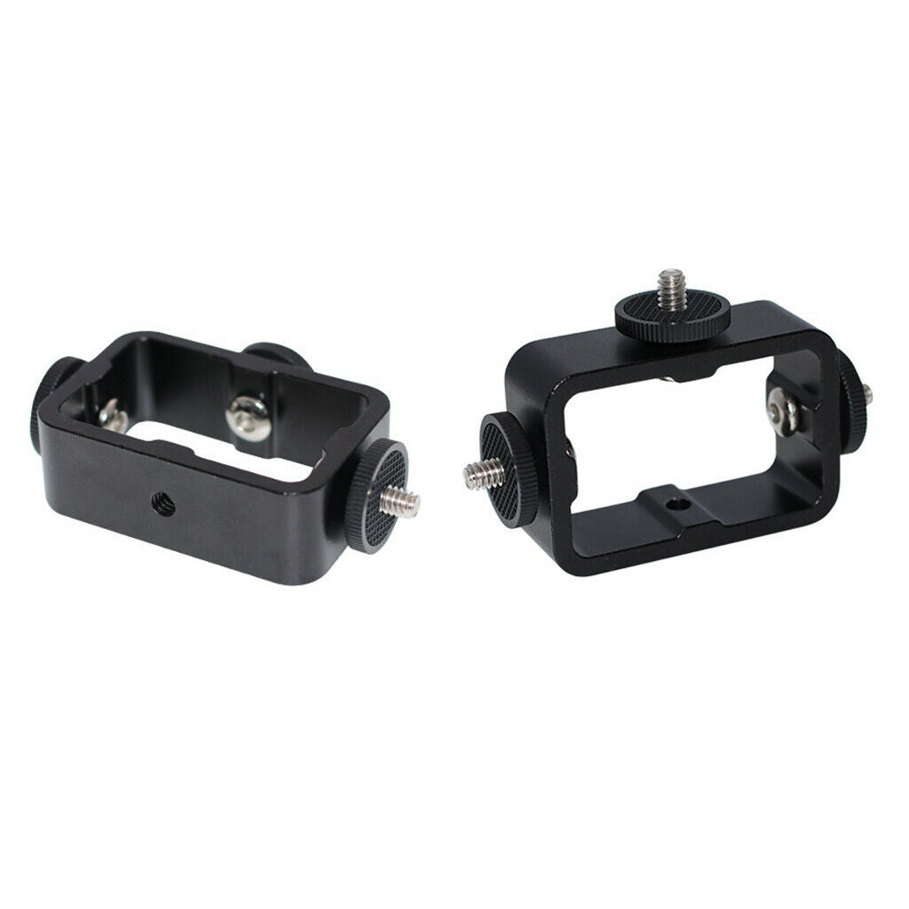 Three-Position Bracket Mobile Phone Holder Camera Clamps Easy to Use Black