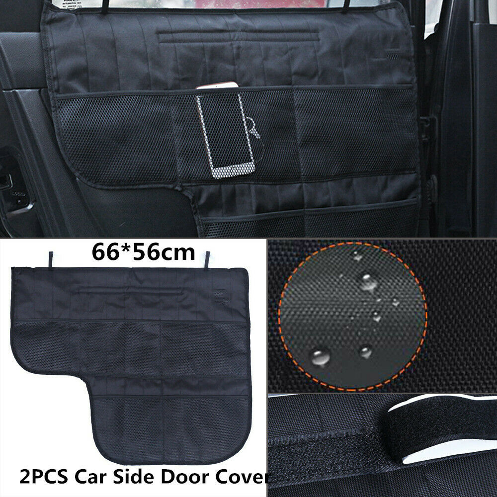 2X Car Side Door Cover Pet Anti-scratch Protective Pad Protector Guard 66*56cm