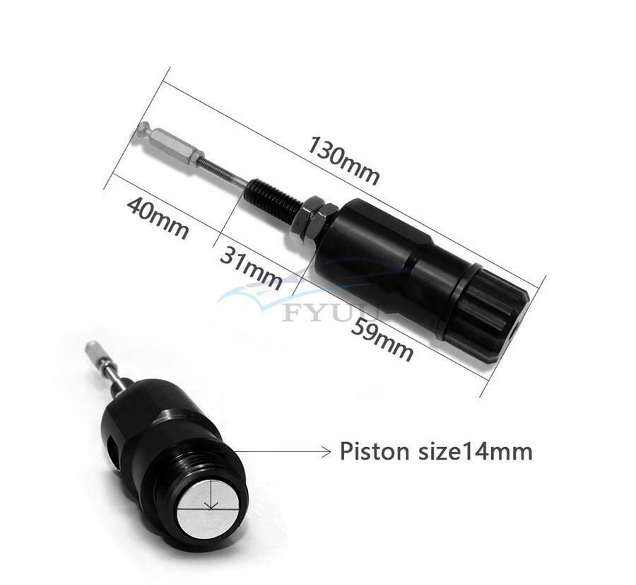1PCS Motorcycle Aluminum Alloy Hydraulic Clutch Brake Pump Adjustable Black
