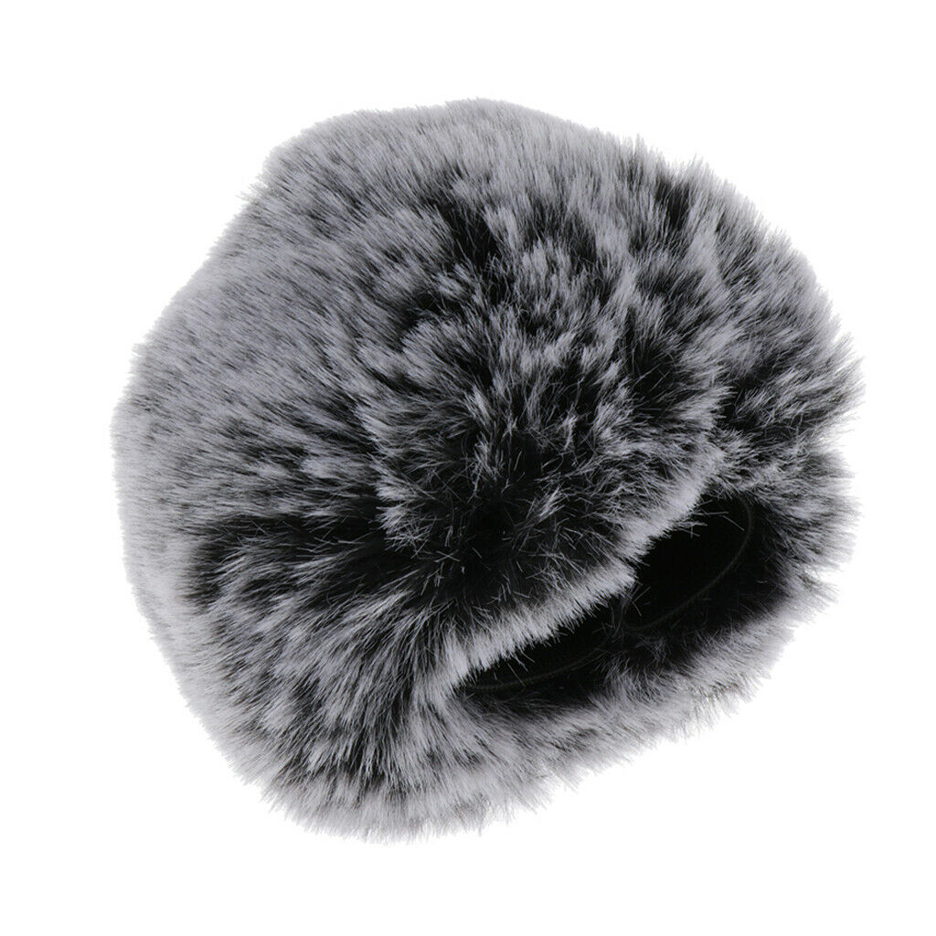 Furry Outdoor Microphone Windscreen Muff for Blue yeti Pro Microphones & More