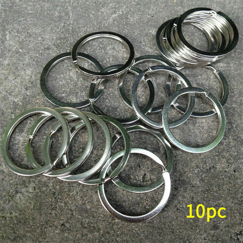 25mm 316 Stainless Steel Key Rings Heavy Duty Split Rings scuba gear 10 pack/Set