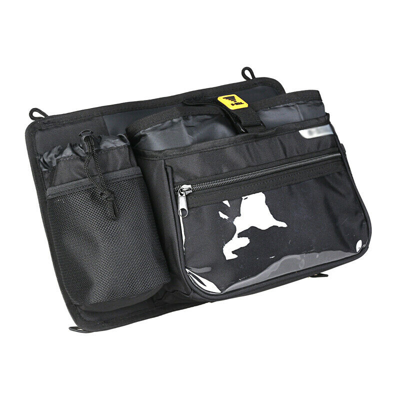 Scooter Bikes Front Hanging Storage Bag Cup Luggage Tool Bag + Waterproof Cover