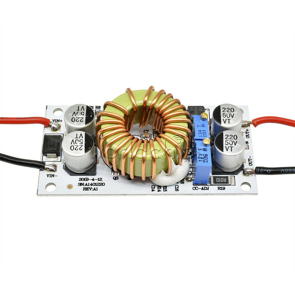 Adjustable DC-DC Boost 10A 250W Step-up Constant Current Power Supply LED Driver