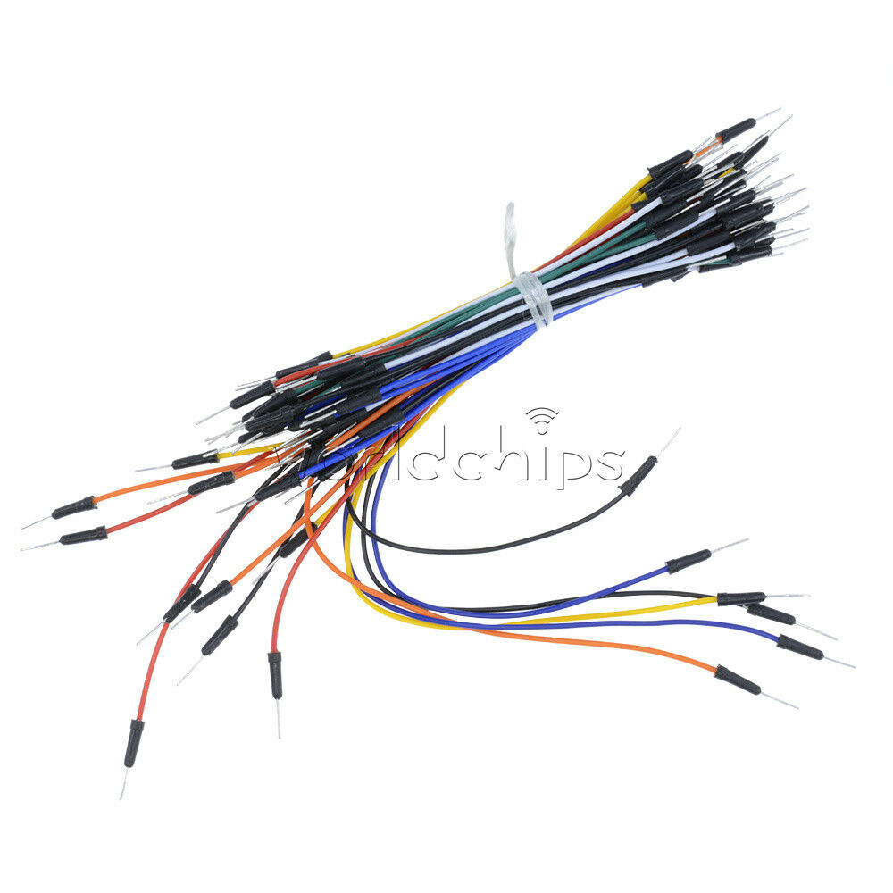 2pcs Arduino 65Pcs Male to Male Solderless Breadboard Jumper Cables Wires