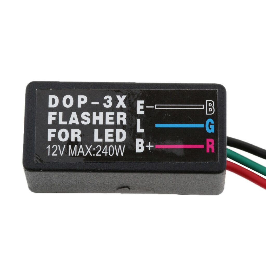 GS-100A Flash Strobe Controller Flasher Module for Car Truck LED Brake Tail Stop