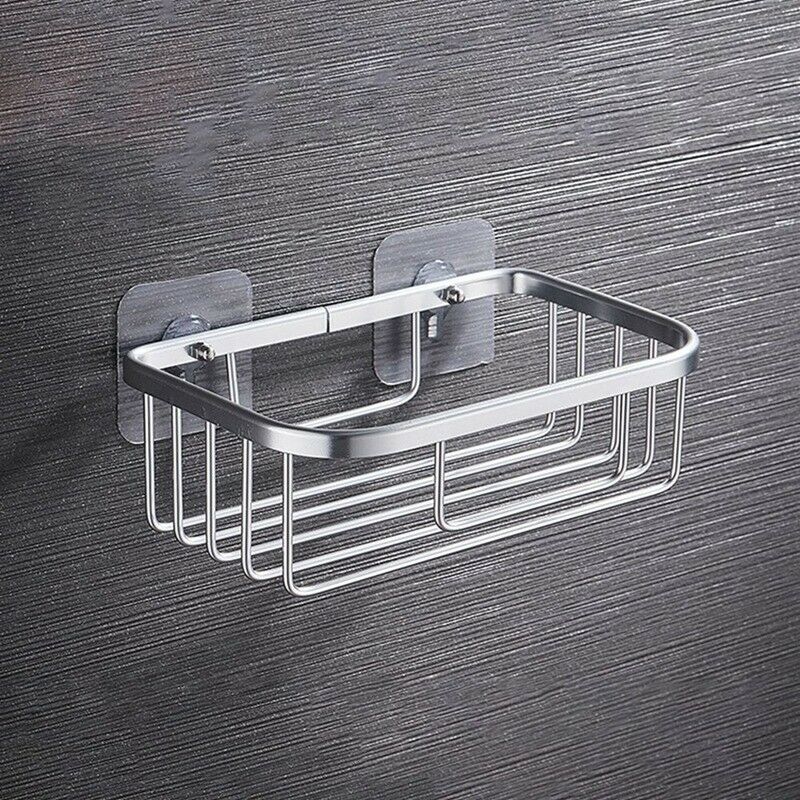 Bathroom Shower Shelf Holder Stainless Steel Corner Storage Rack Shampoo SoaC9U4