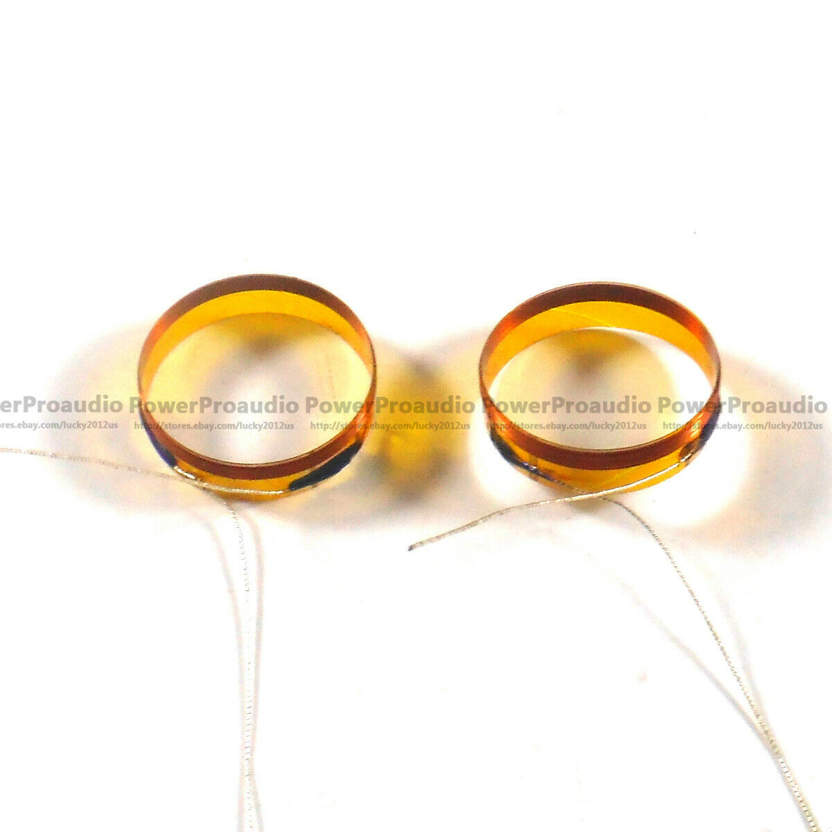 10pcs/lot 19.4mm  Tweeters voice coil Repair Kit 4 ohm Lead wire same way