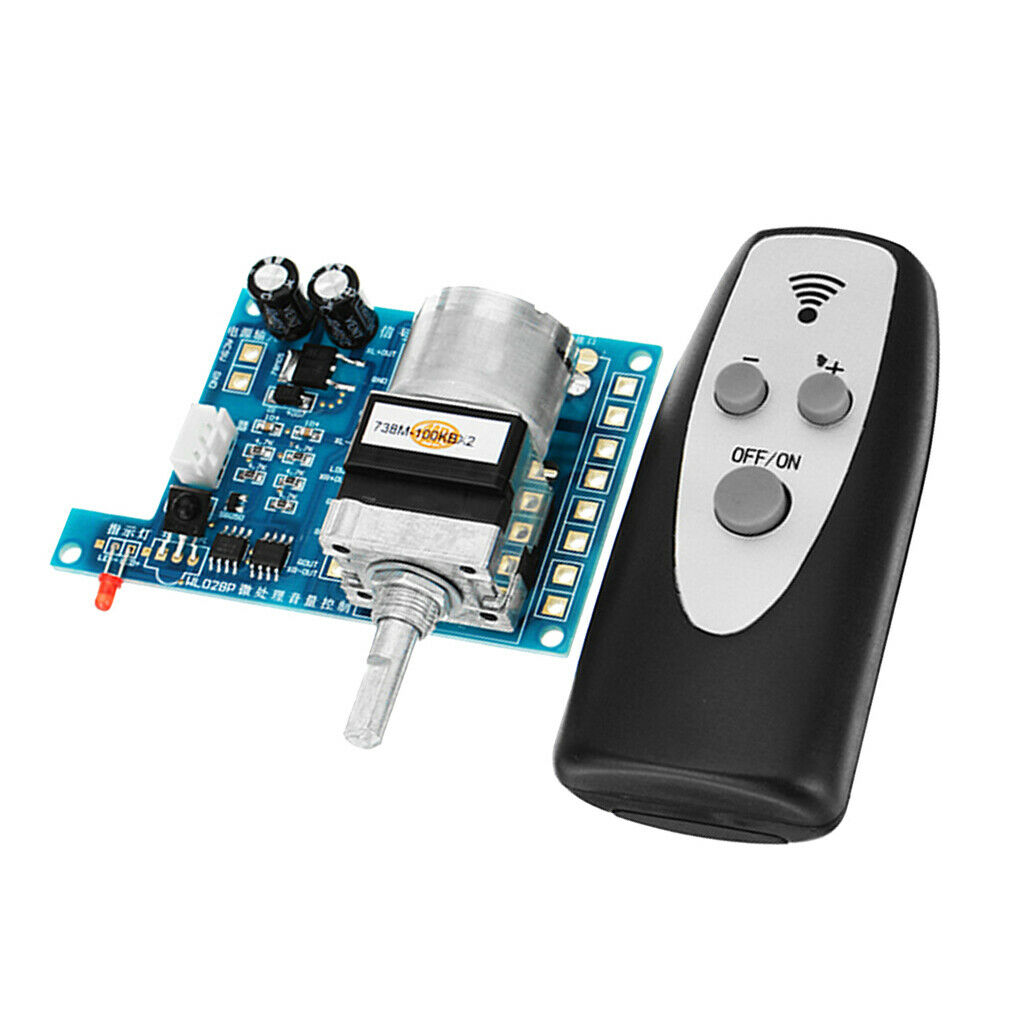 Compatible DIY Kits Module Board - 1x AC/DC 9V Infrared Remote Control Volume