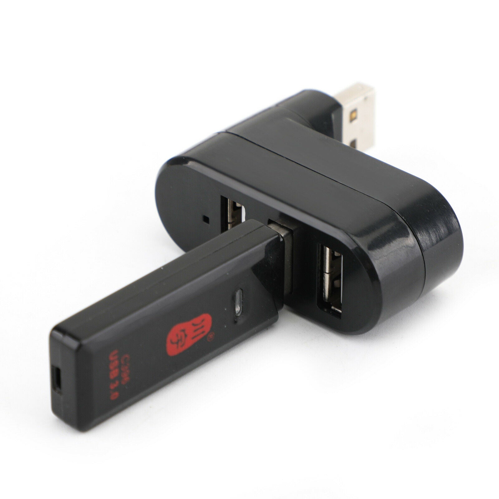 High Speed 3 Port USB 2.0 Multi HUB Splitter Expansion Desktop PC Laptop Adapter