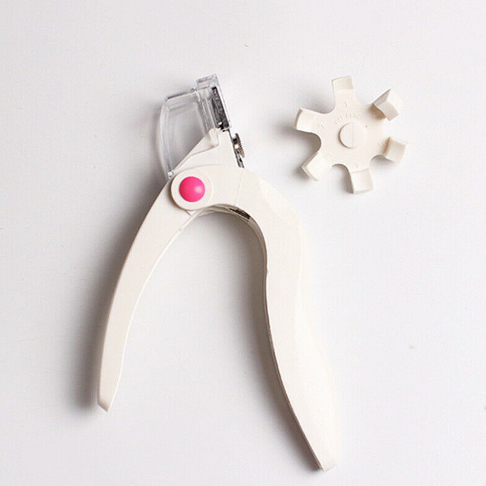 White False Tips Edge Nail Cutter Stainless Steel Nail Art Clipper Manicuring