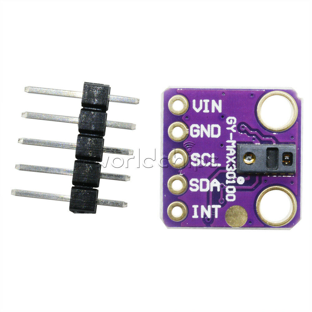 MAX30100 Pulse Oximetry + Heart-rate Click Optical Sensor IR LED Breakout Module