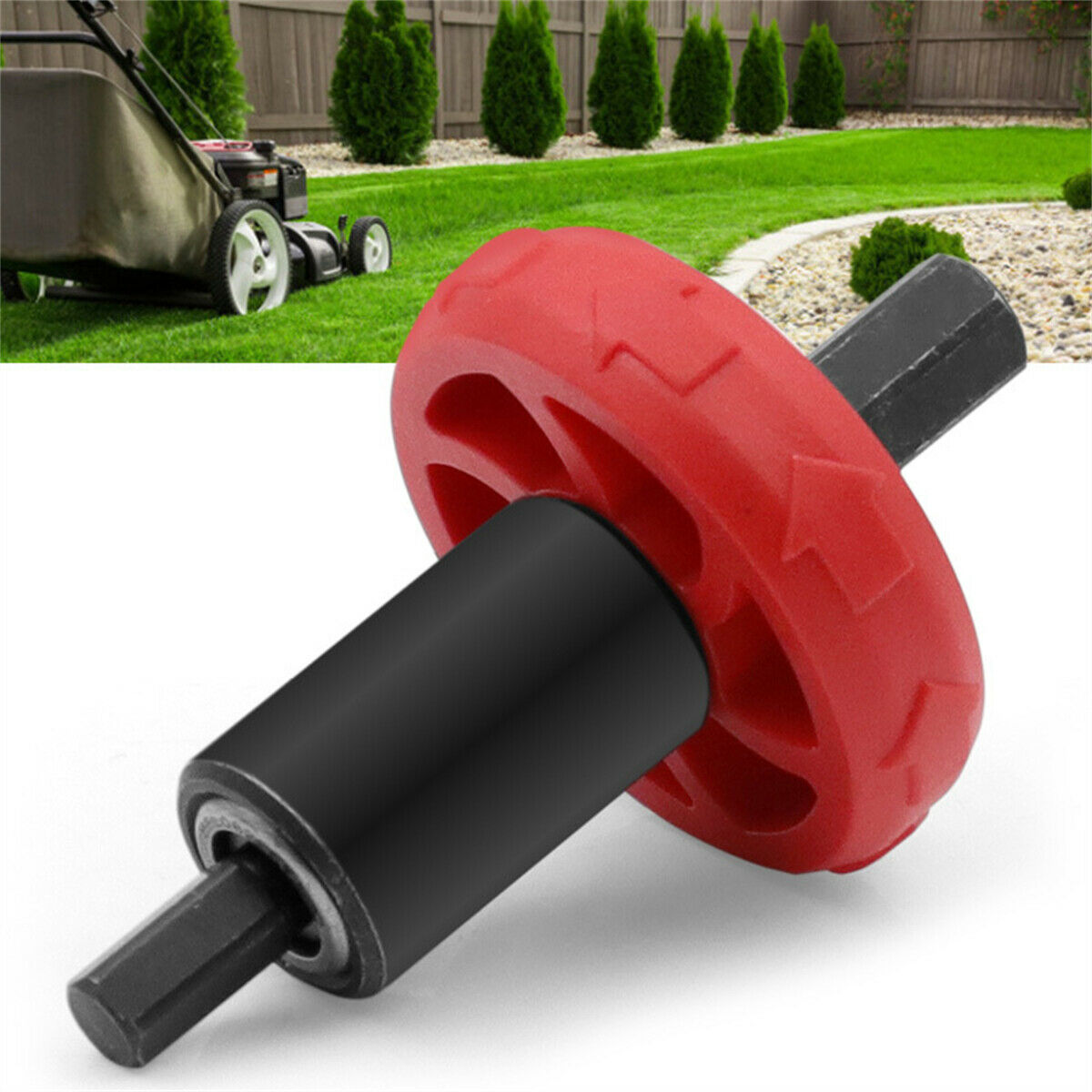 Jump Start Electric Engine Easy Starter Drill Bit Adapter for Troy-Bilt Trimmers