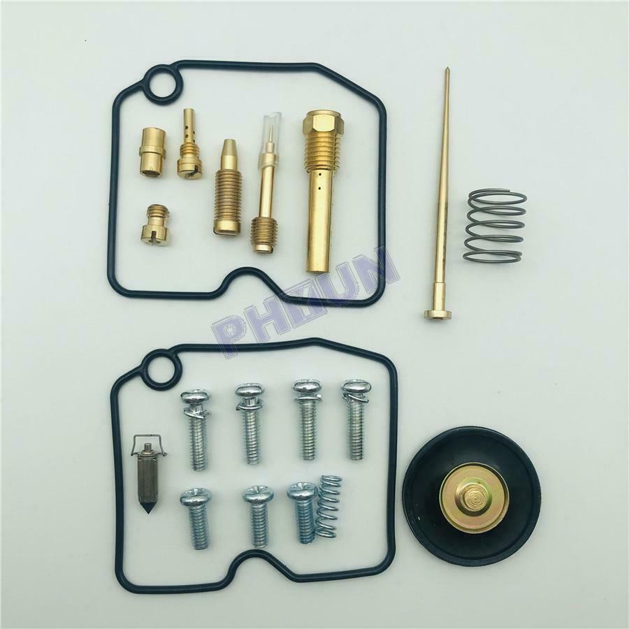 For 2000-2002 Arctic Cat 500 Carburetor Rebuild Kit w/ Jets Gaskets Repair Kit