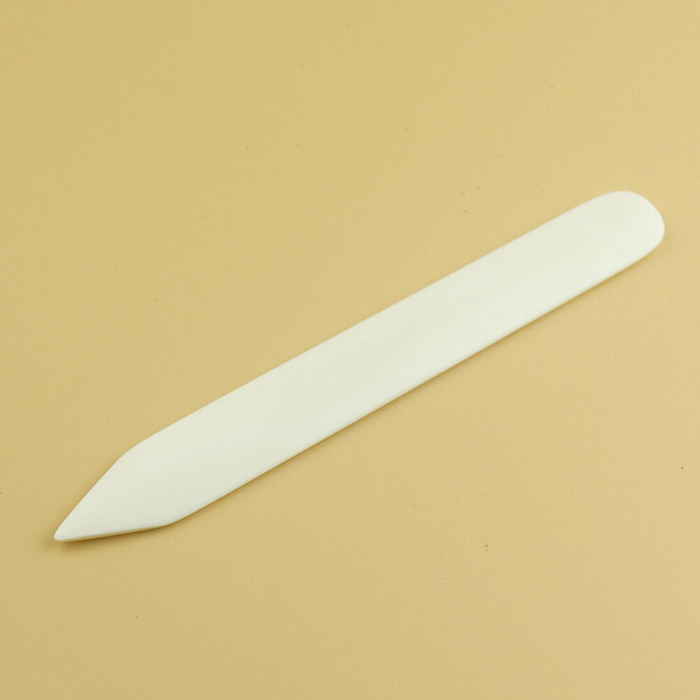 Natural Bone Folder Creaser Scoring Folding Creasing Paper Leather Craf.l8