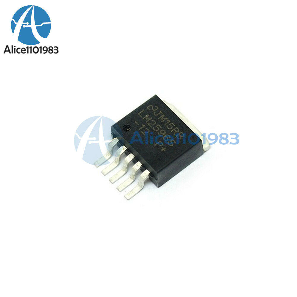 5PCS Step-Down Voltage Regulator IC TO-263-5 LM2596S-ADJ LM2596SX-ADJ LM2596S