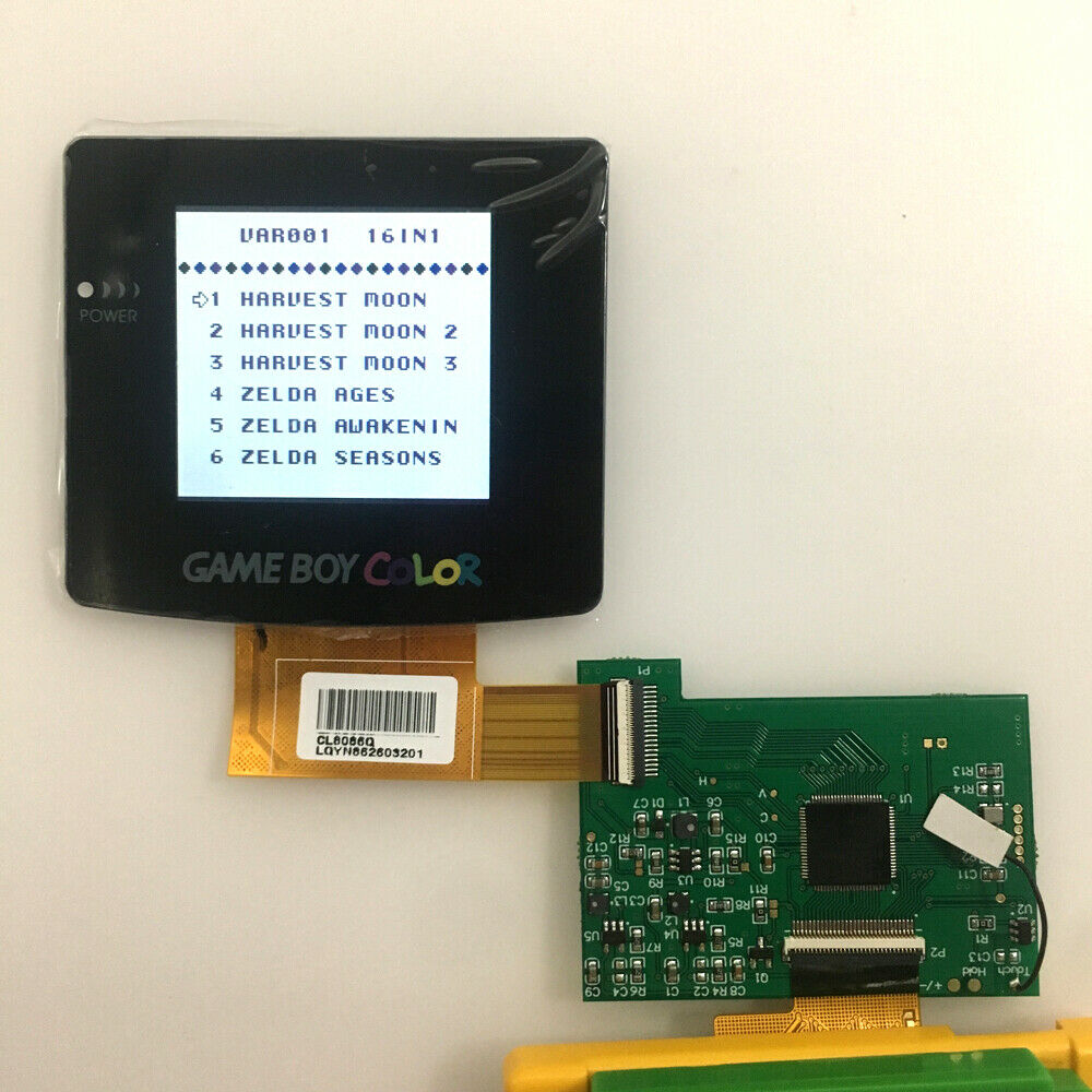 High Light Backlight LCD Screen Kit For Nintendo Game Boy Color GBC Game Console
