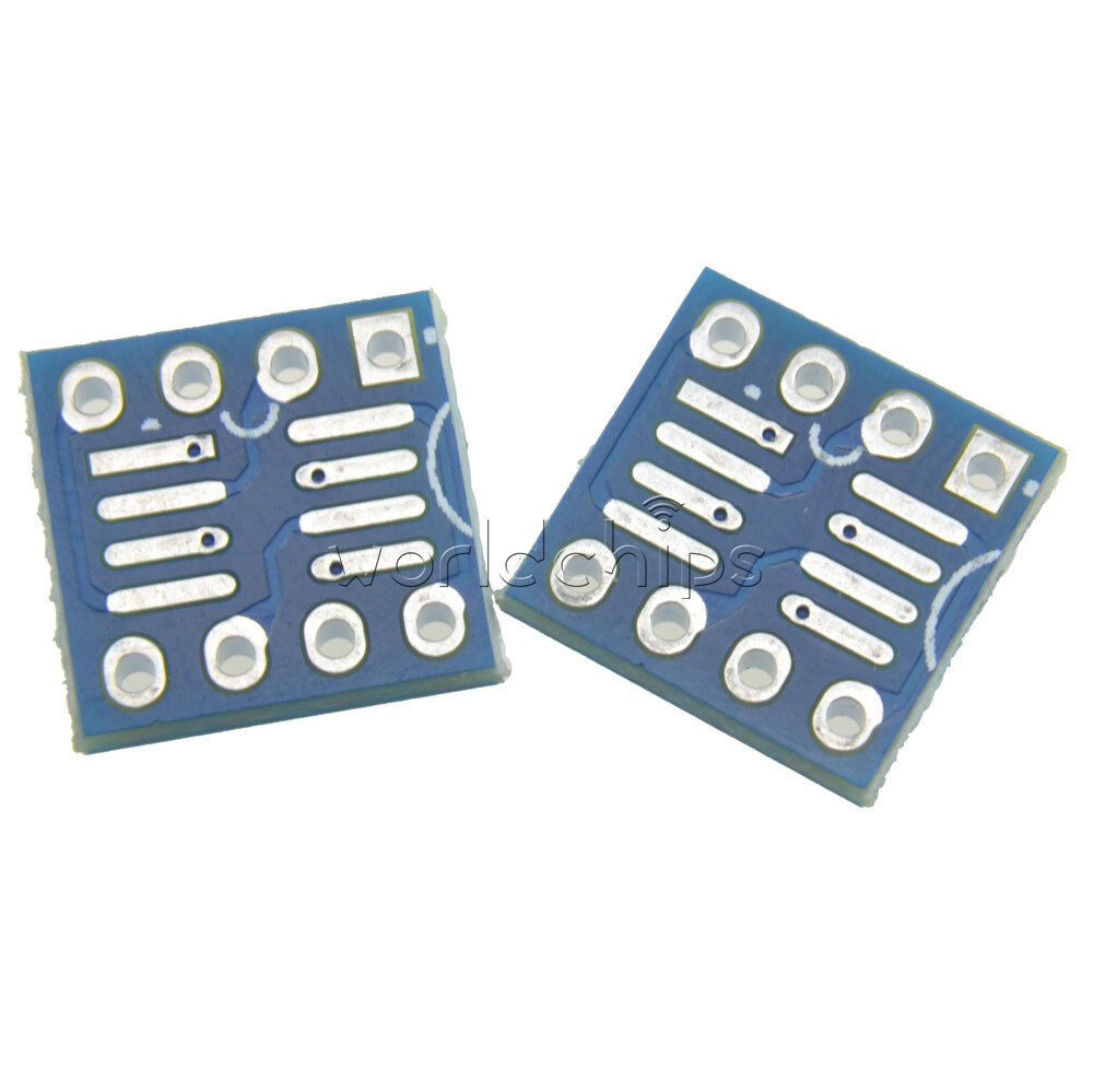 20pcs SOP8 SO8 SOIC8 TSSOP8 MSOP8 to DIP8 Adapter PCB DIY Conveter Board new