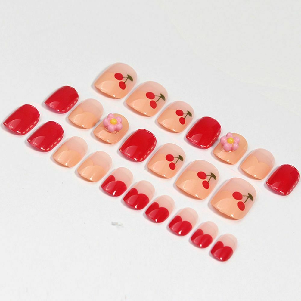 Detachable Manicure DIY Full Cover Butterfly Nail Patch False Nails Beauty Tool