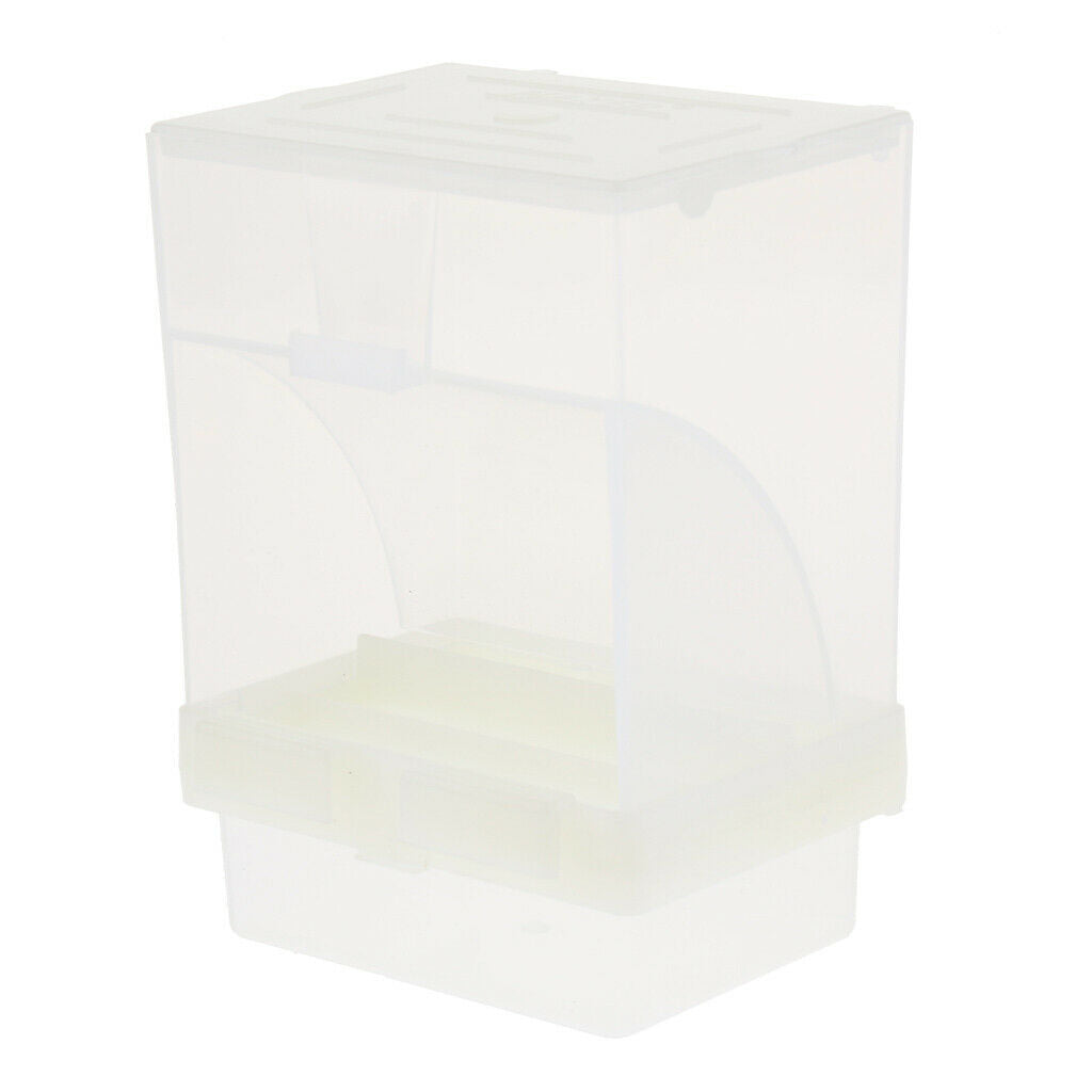 3pack No-Mess Automatic Parrot Feeder Integrated Feeder for Small to Large Birds