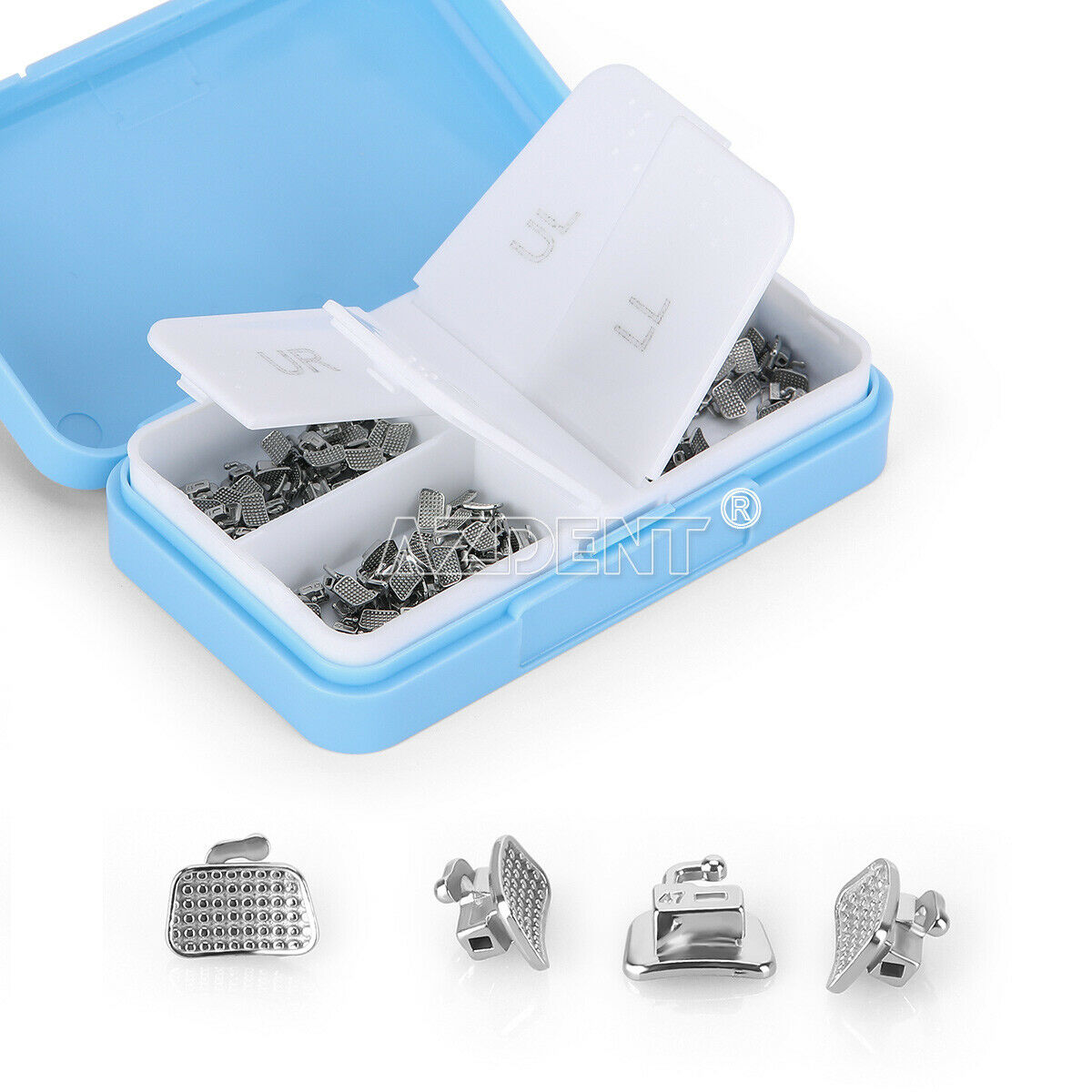 50 Set Dental Orthodontic Monoblock Buccal Tube 2nd Molar Bondable Roth 022 Bond