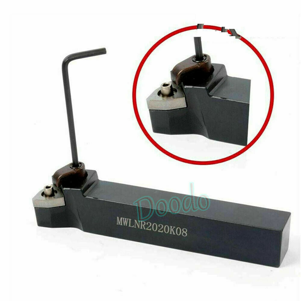 MWLNL2020K08 + MWLNR 2020K08 CNC External Lathe Turning Tool Holder for WNMG0804