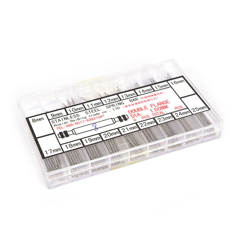 8-25mm Watch Band Spring Bars Strap Link Pins Repair Watch Link Pins Tool  J TL