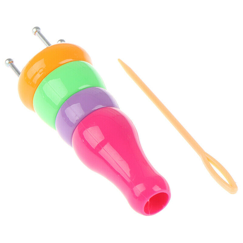 Yarn Wool Knitter Knitting Loom Weaving Rope Braided Maker DIY Weave Sewi.l8