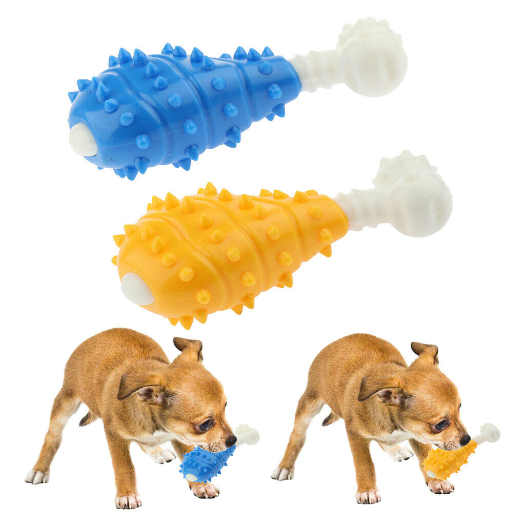 Set of 2 Dog Training Toothbrush Stick, Safe & Durable Brushing Stick Teeth