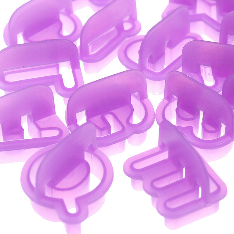 40Pcs/1Set Cake Baking Letter Cookie Fondant Alphabet Number Mold DIY Mold TDD