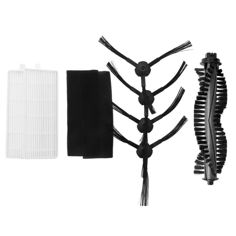 For ILIFE A4s Robot Vacuum Cleaner Replacement Kits-HEPA Filter Main Brush SidY9