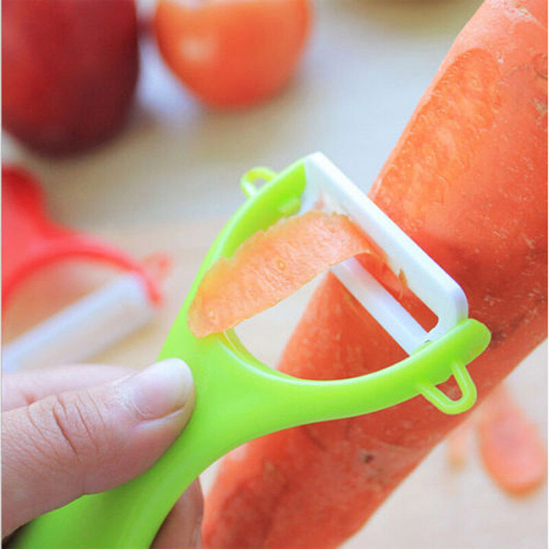 Useful Ultra Sharp Fruit Vegetable Kitchen Ceramic Cutlery Peeler Knives