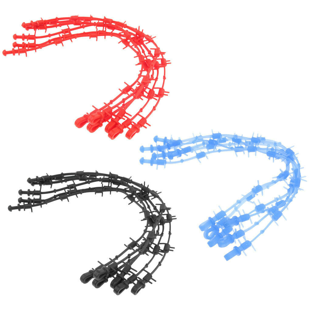 Bow String Waterproof Silencers Reduce String Noise Vibration Shock Absorber Red