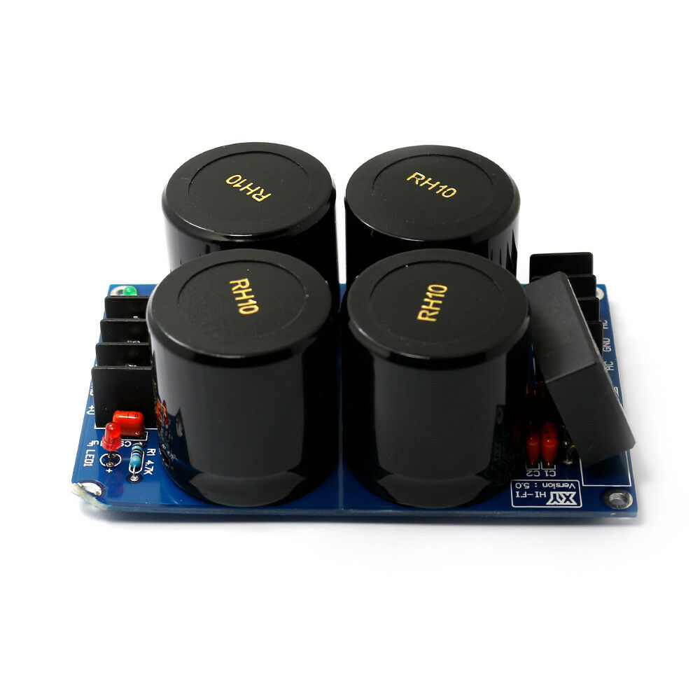 35A Audio Power Supply Amp Board 10000uf *4 50V Diode Rectifier