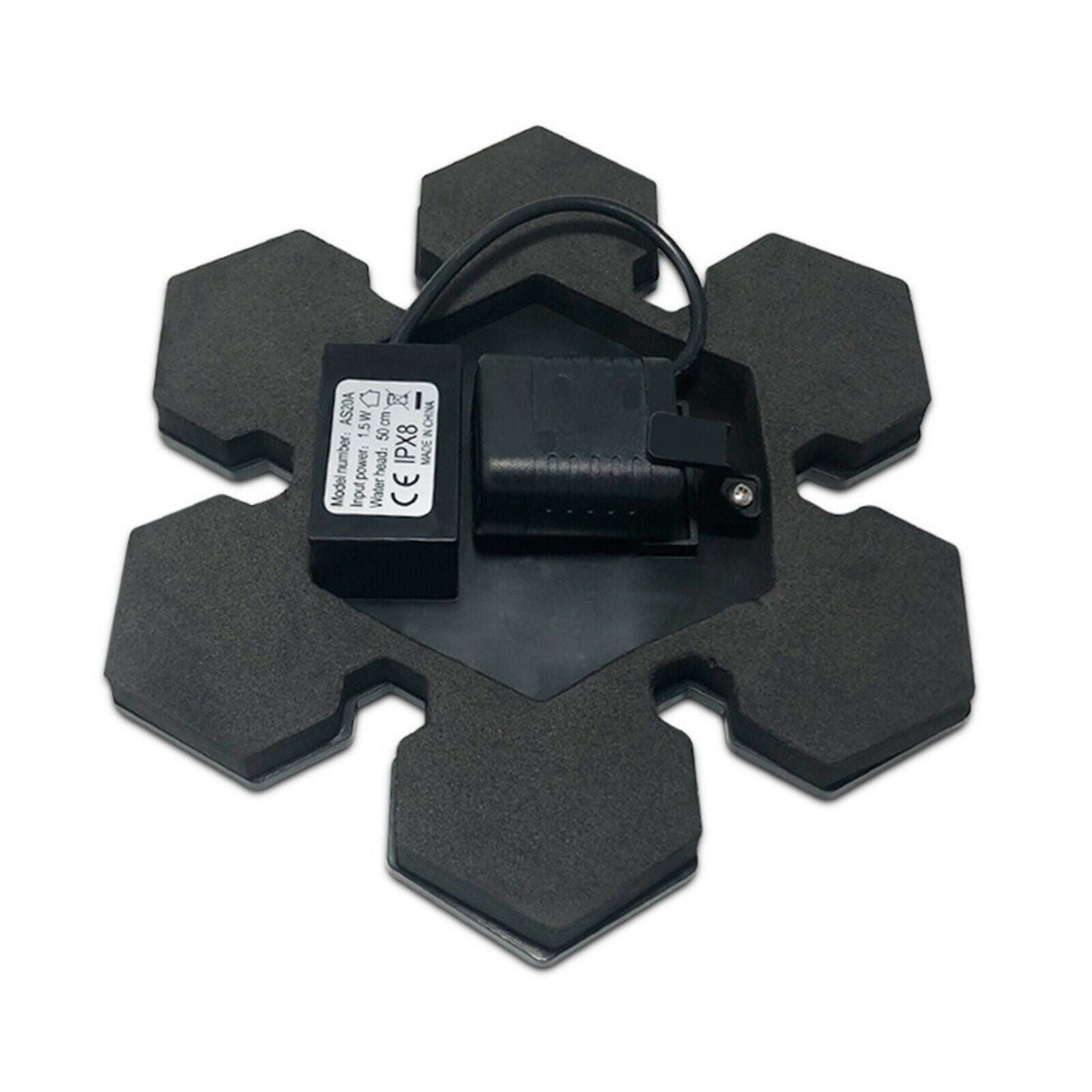 Floating Solar Water Fountain Bird Bath Fountain Pump Pool Garden Landscape