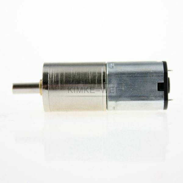 12mm 6V 60RPM Torque Gear Box Motor New