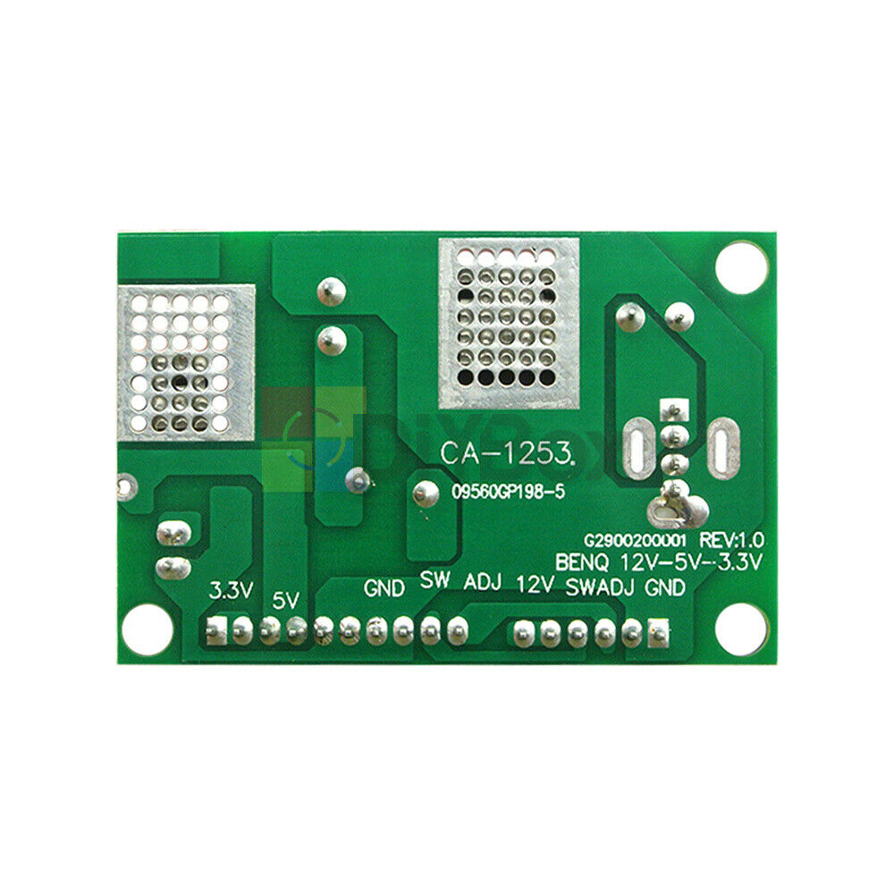 CA-1253 12V to 5V 12V to 3.3V LCD Power Supply Board DC/DC Step-Down Module